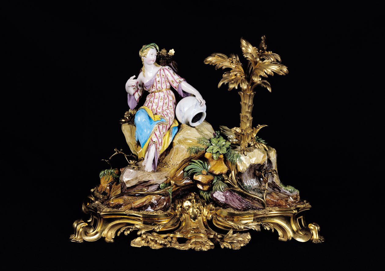 Figura de una náyade de Vincennes de French School