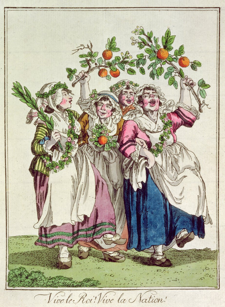 ¡Viva el Rey! ¡Viva la Nación!, 1789 de French School