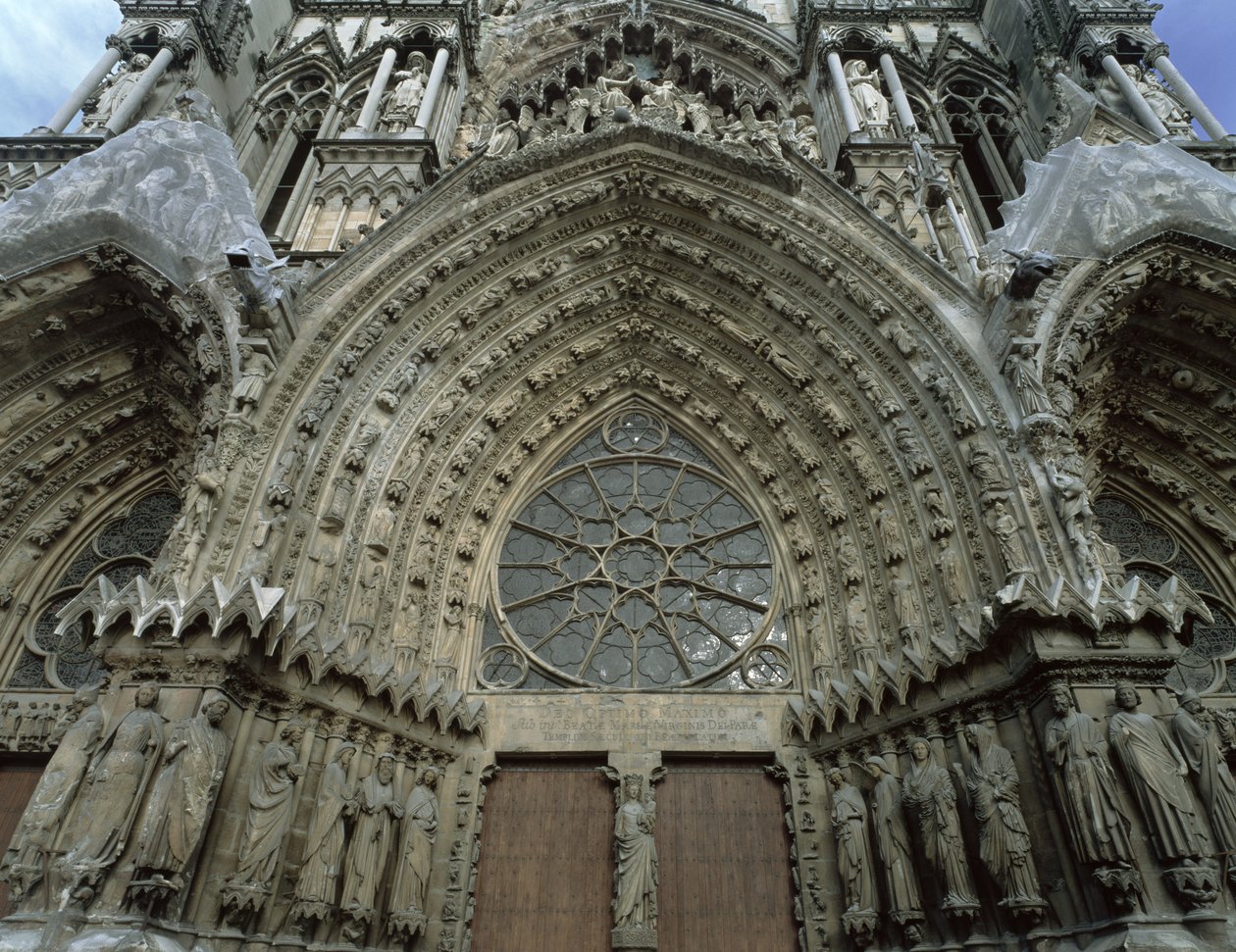 Fachada oeste, siglos XIII-XIV de French School
