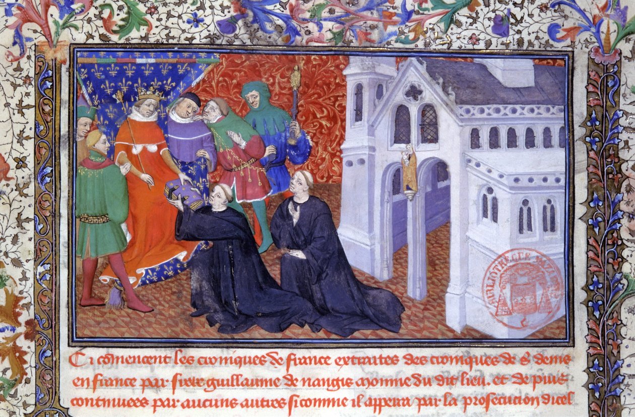 Guillermo de Nangis de French School