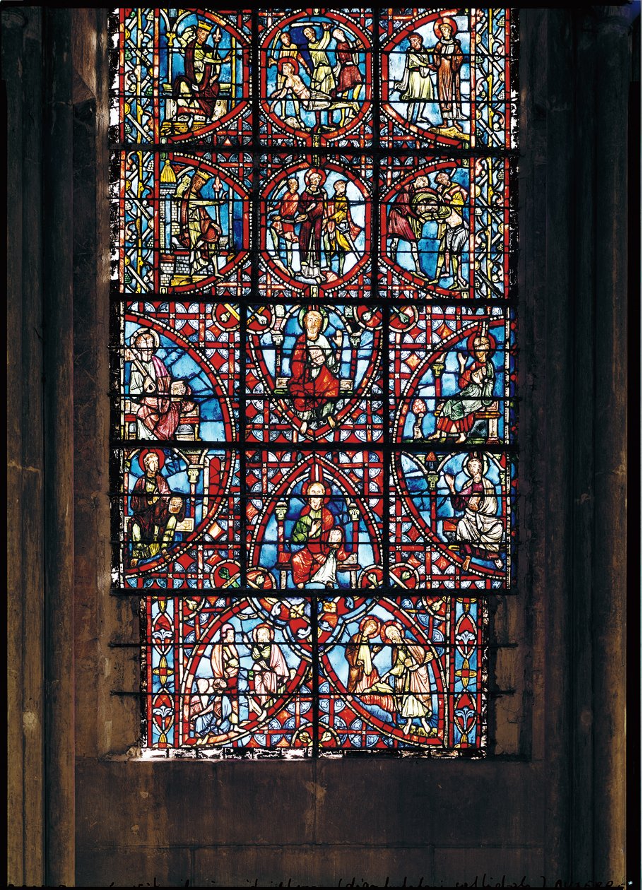 Ventana del deambulatorio de French School