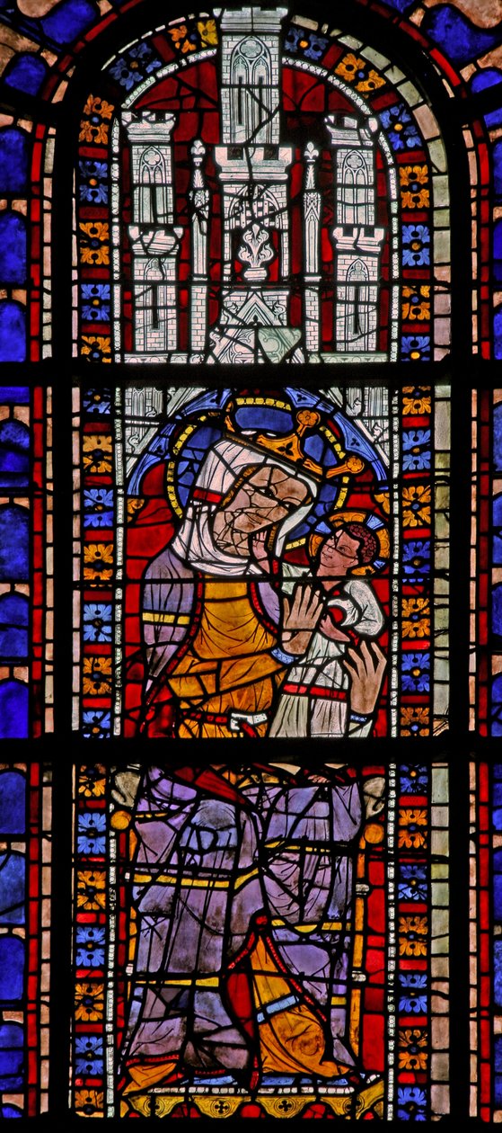 La Virgen y el Niño de French School