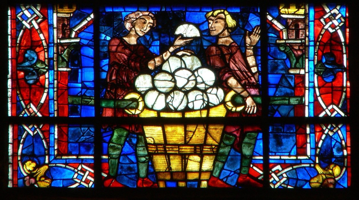 Ventana w102 que representa donantes - panaderos de French School