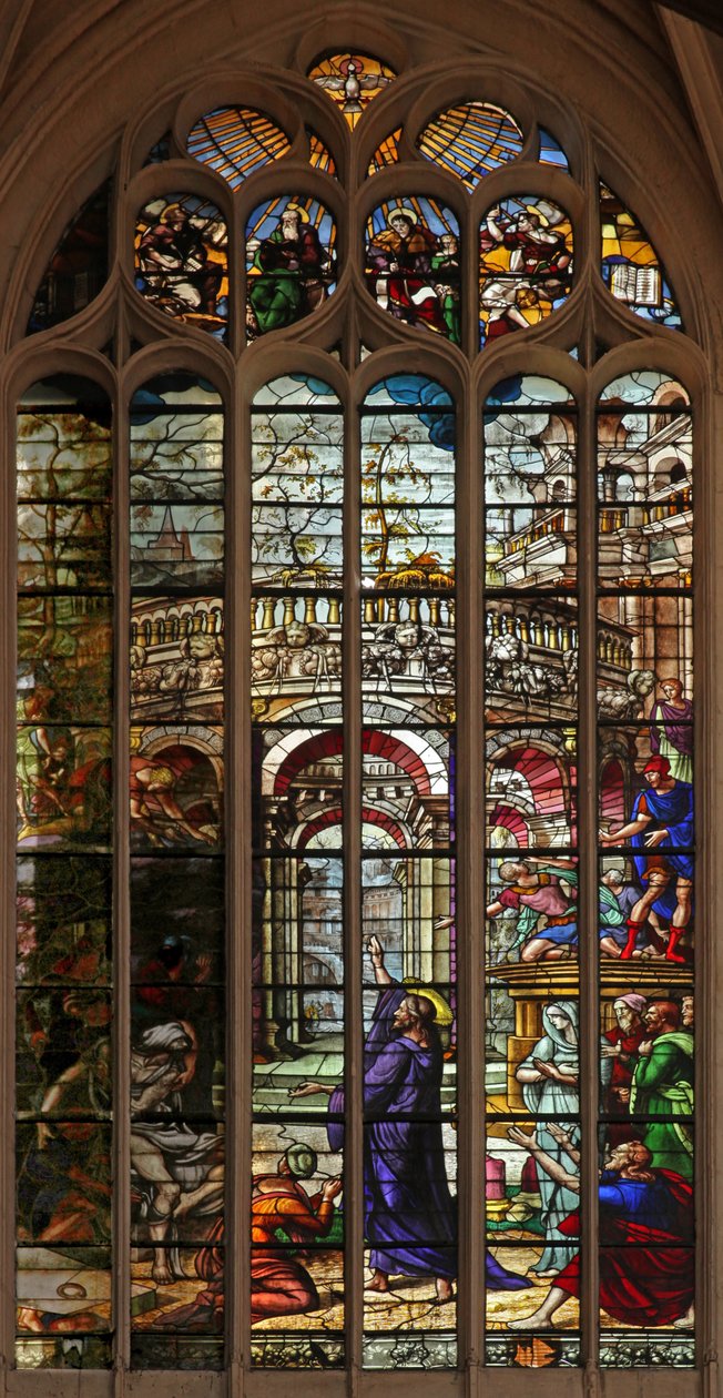 La resurrección de Lázaro de French School