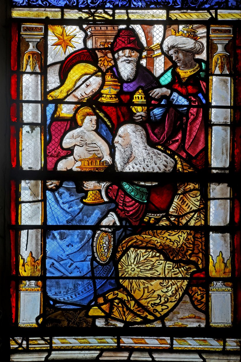 La Adoración de los Magos de French School