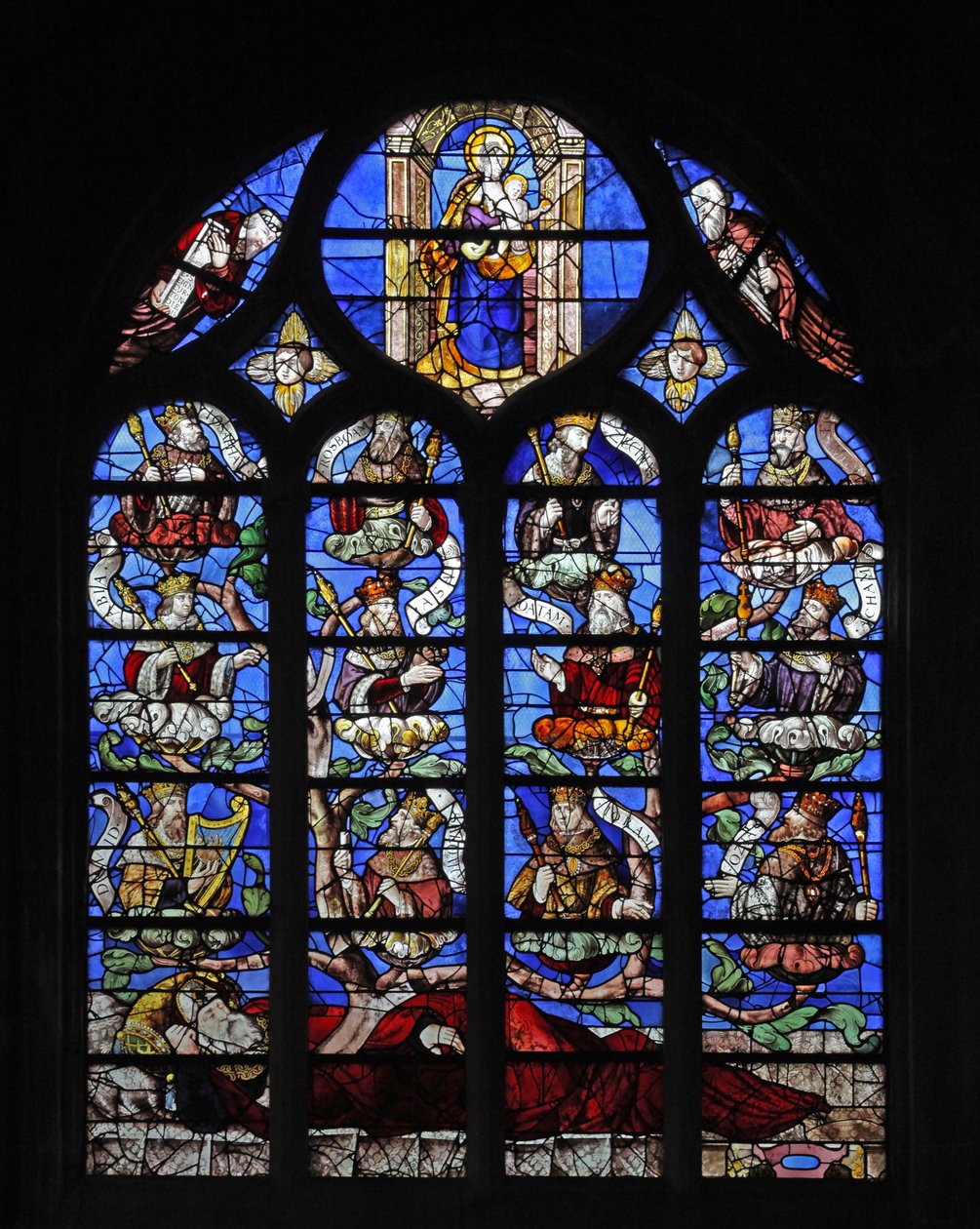 Ventana w10 representando el Árbol de Jesé de French School