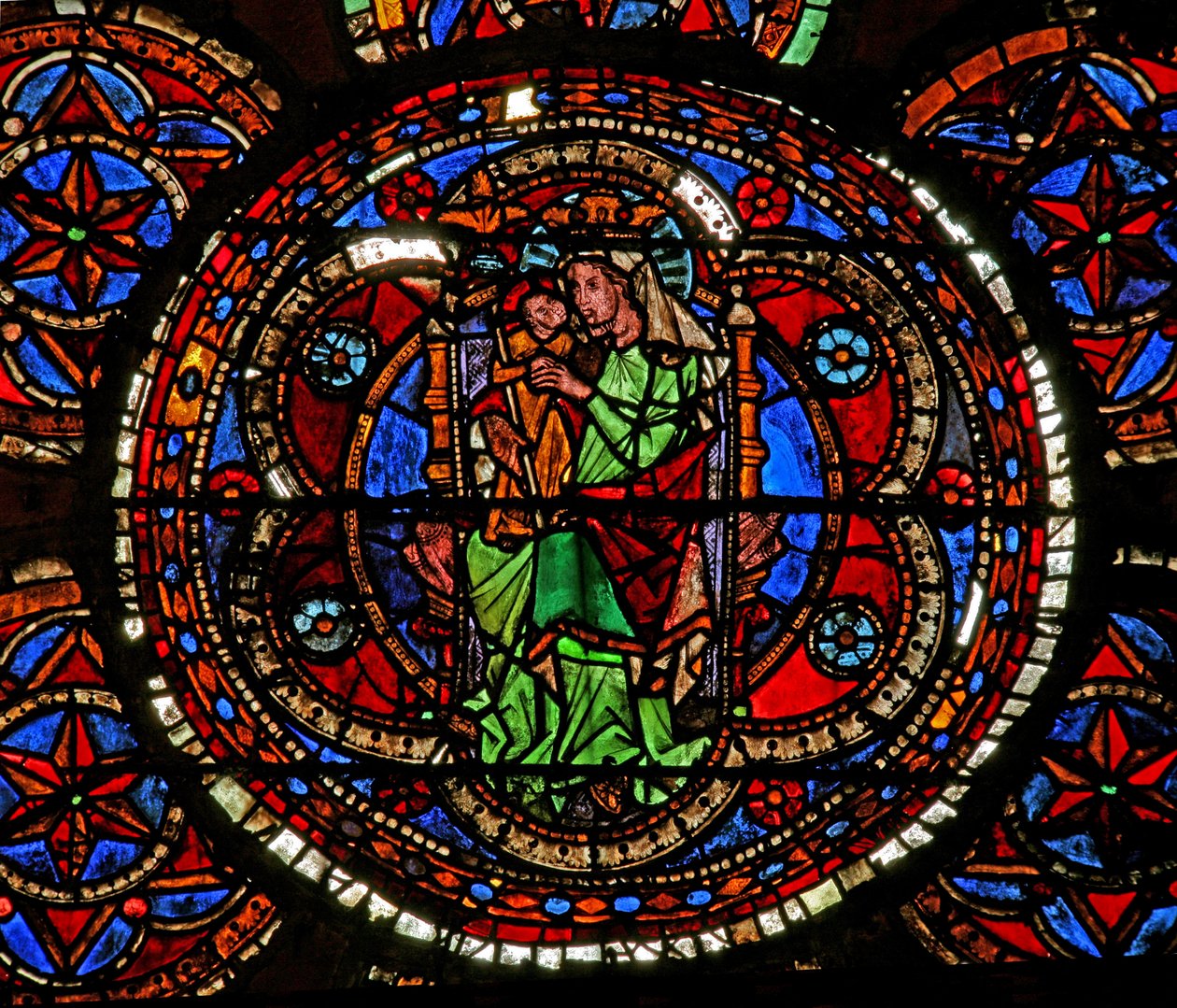 La Virgen y el Niño de French School
