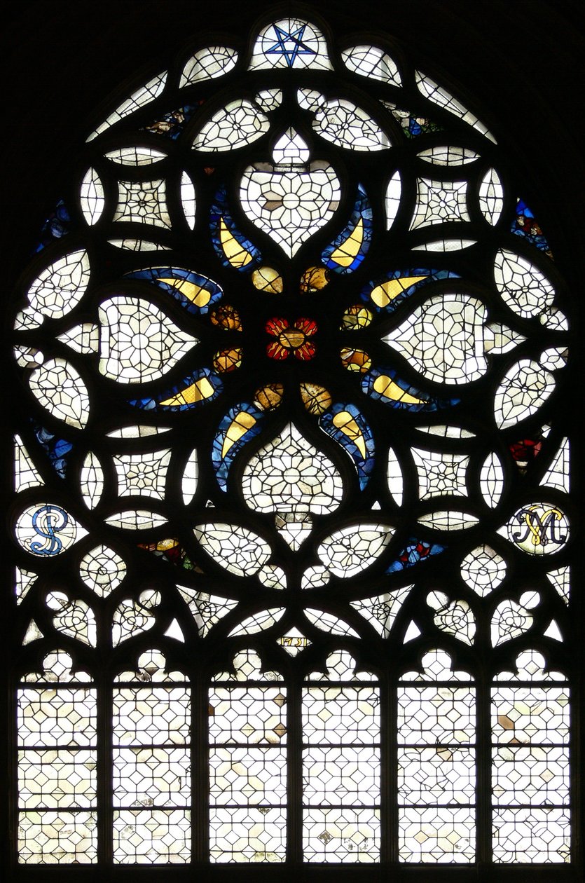 La ventana rosa norte (ventana rosa - interna) de French School