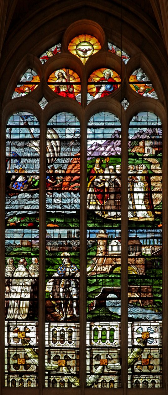 La Trinidad; Luis IX y los Carmelitas de French School