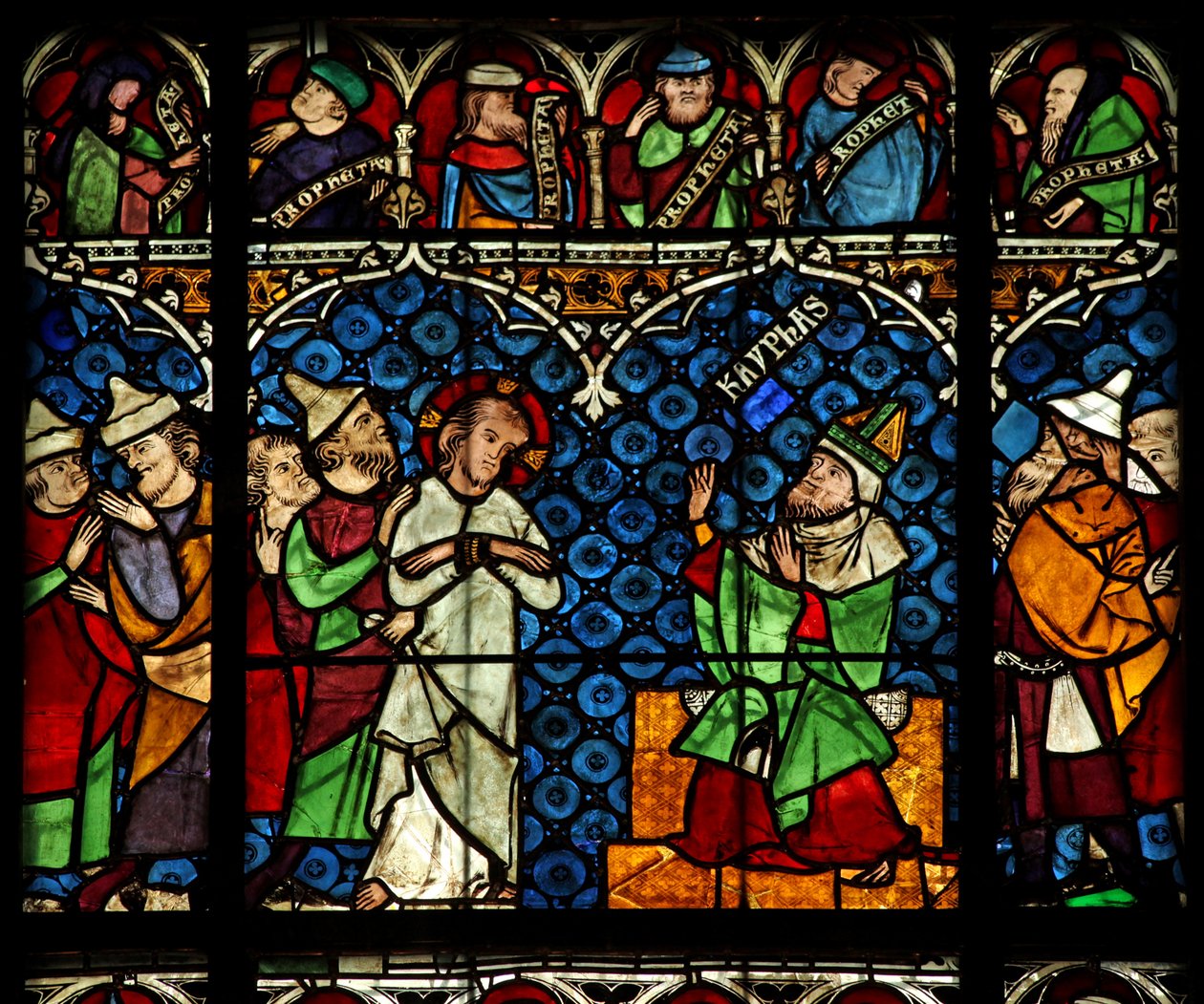 Jesús ante Caifás de French School