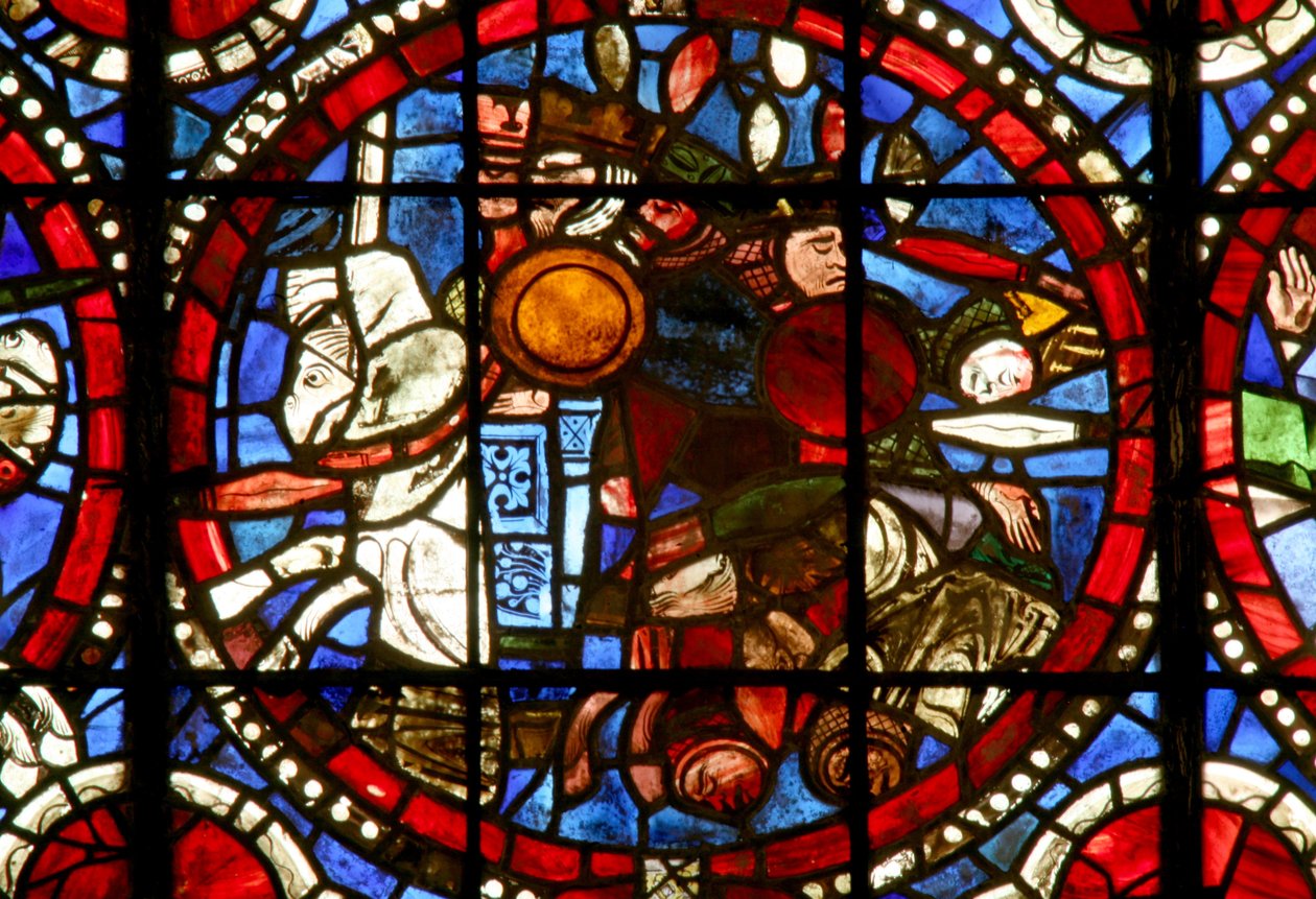 Escena de batalla de French School