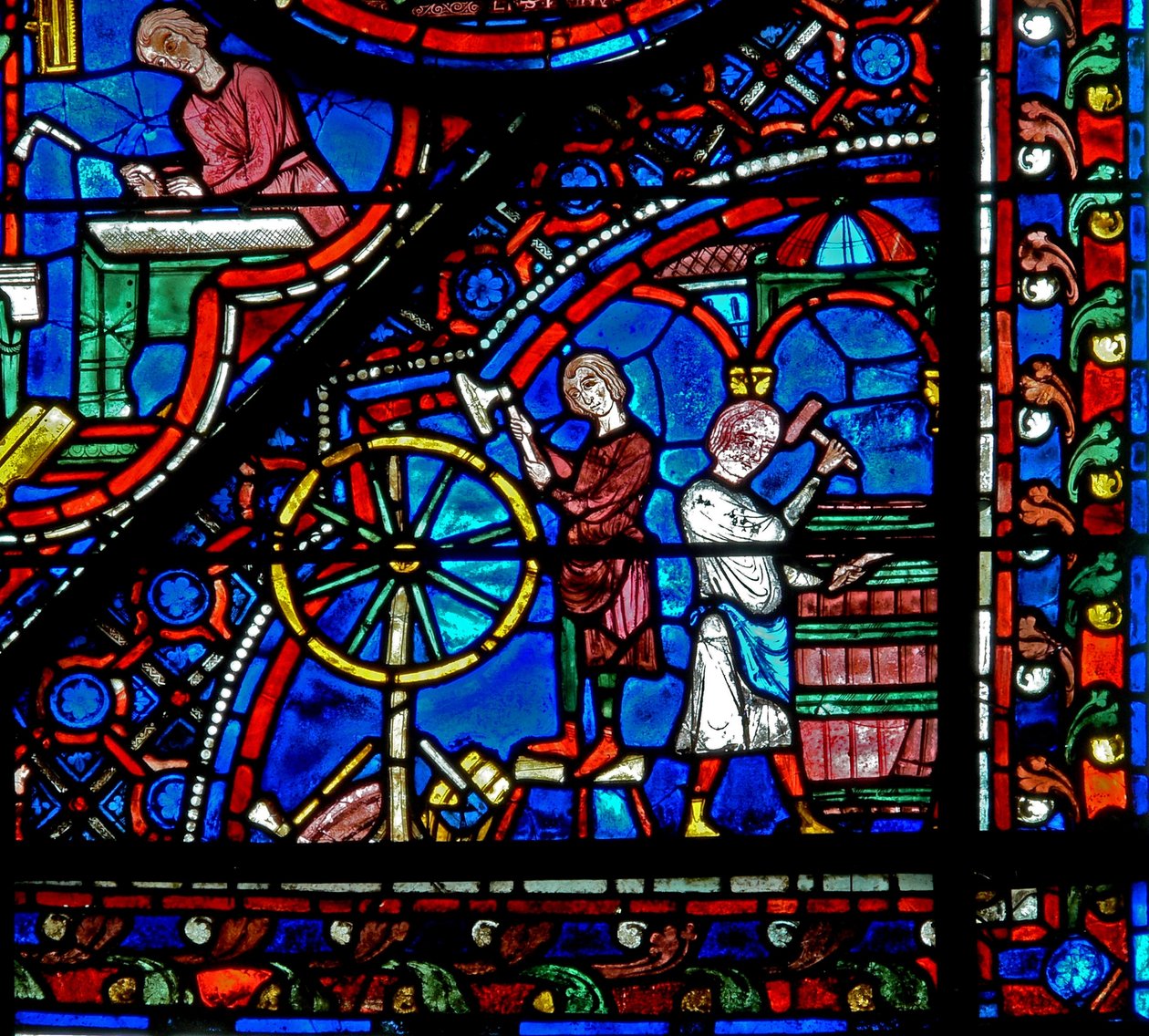 Ventana w21 que representa donantes - carreteros de French School