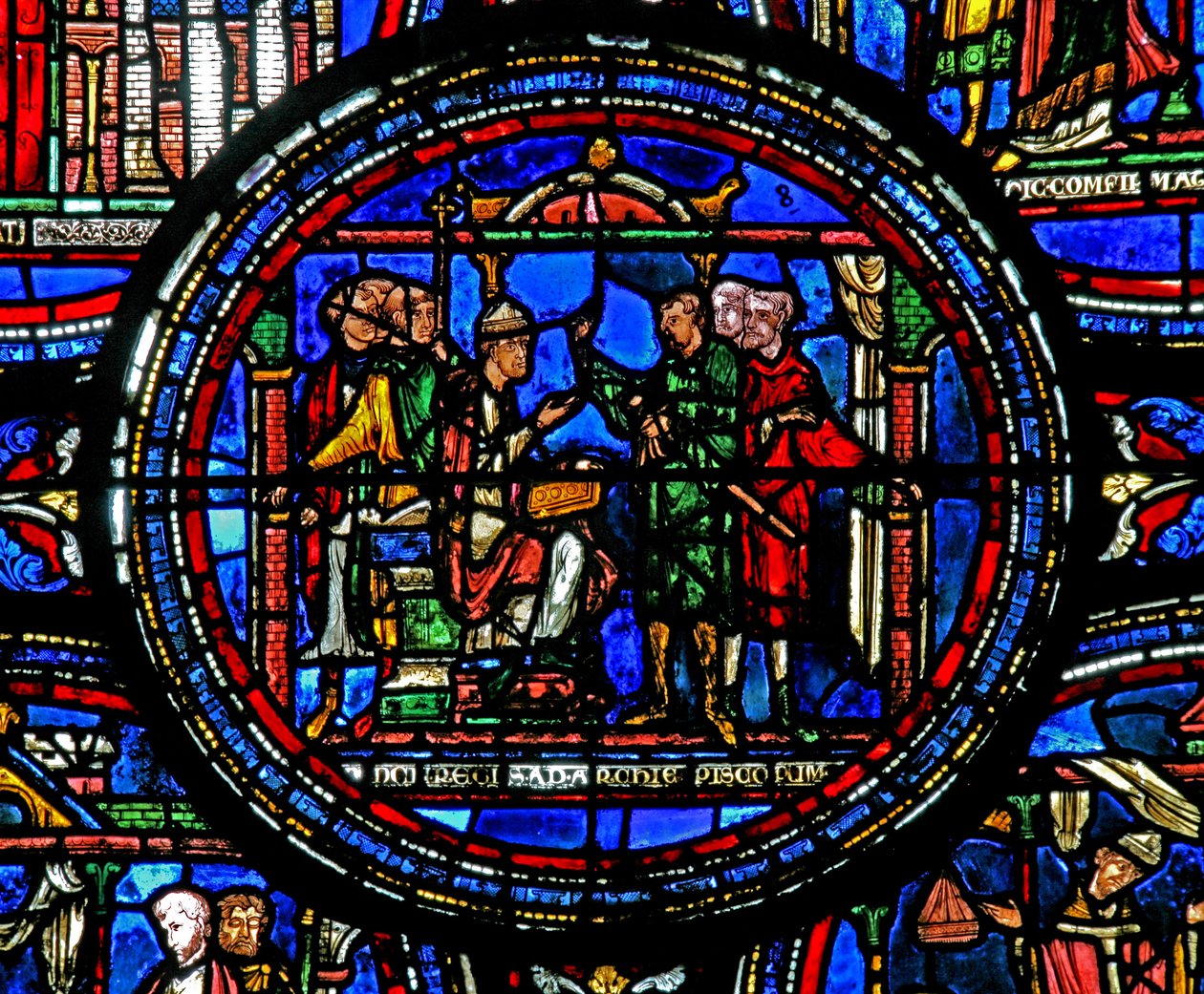 San Tomás Becket recibe emisarios del rey de French School