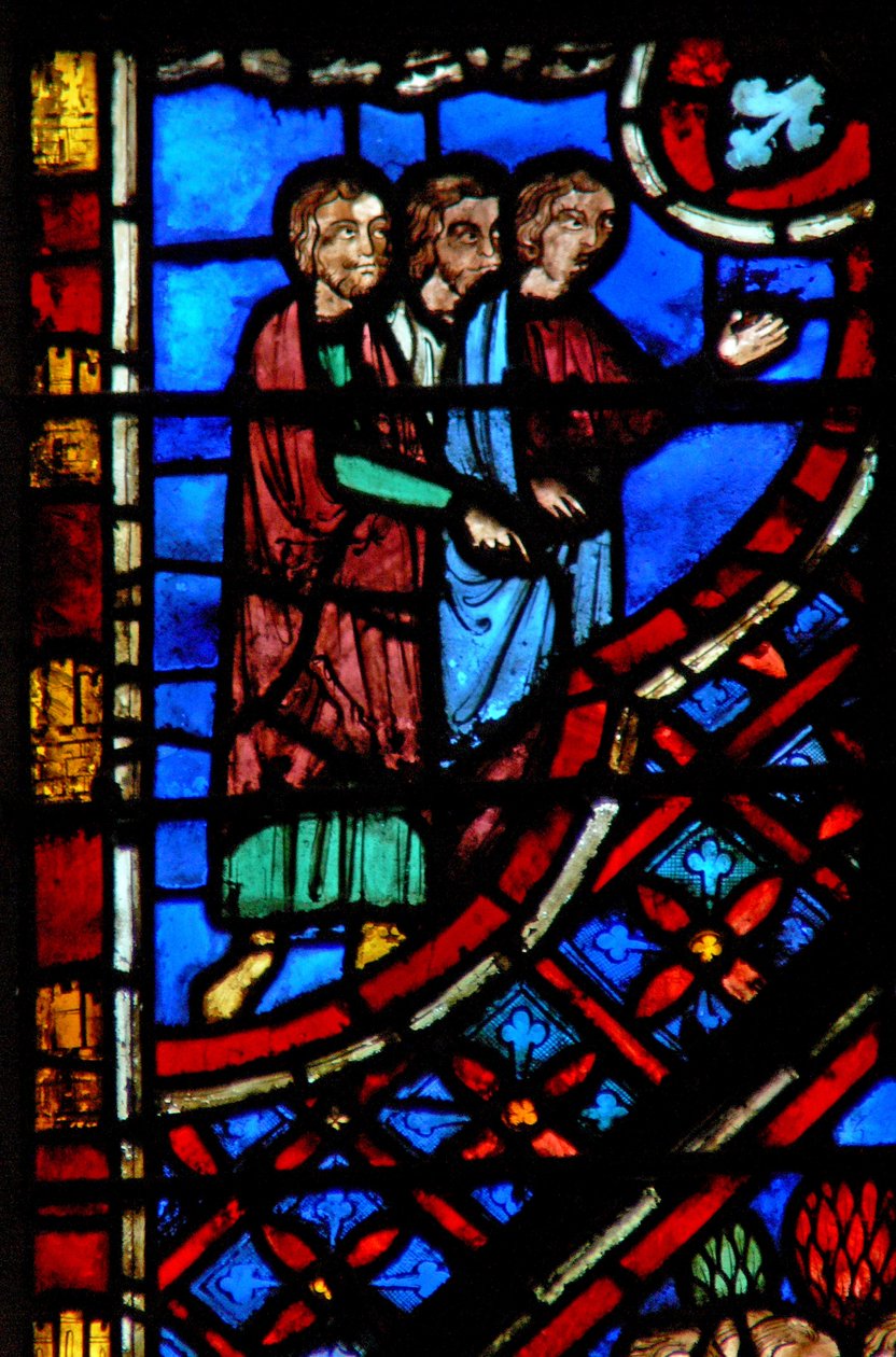 Los israelitas en la roca de Horeb de French School