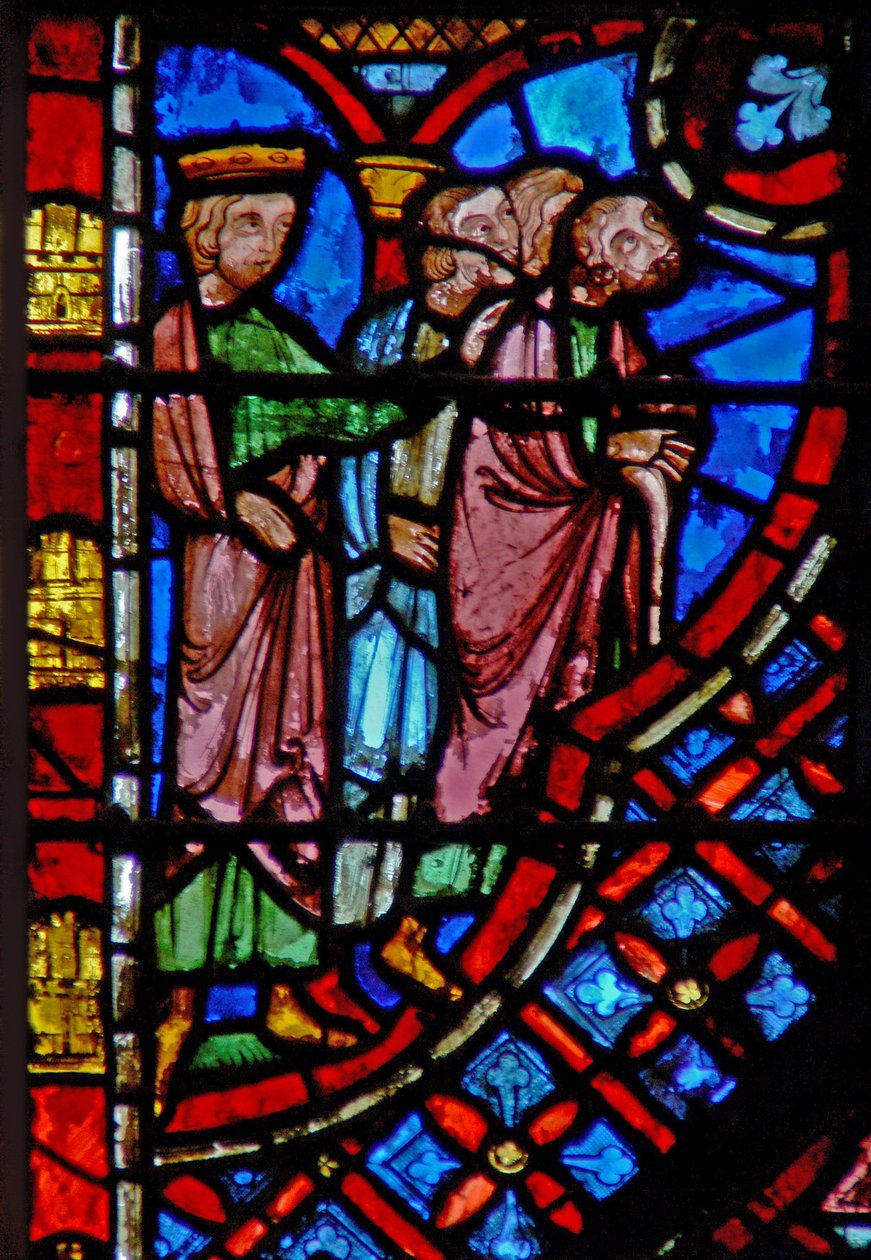 Ventana w2 La plaga de la sed Éxodo VII 21 de French School