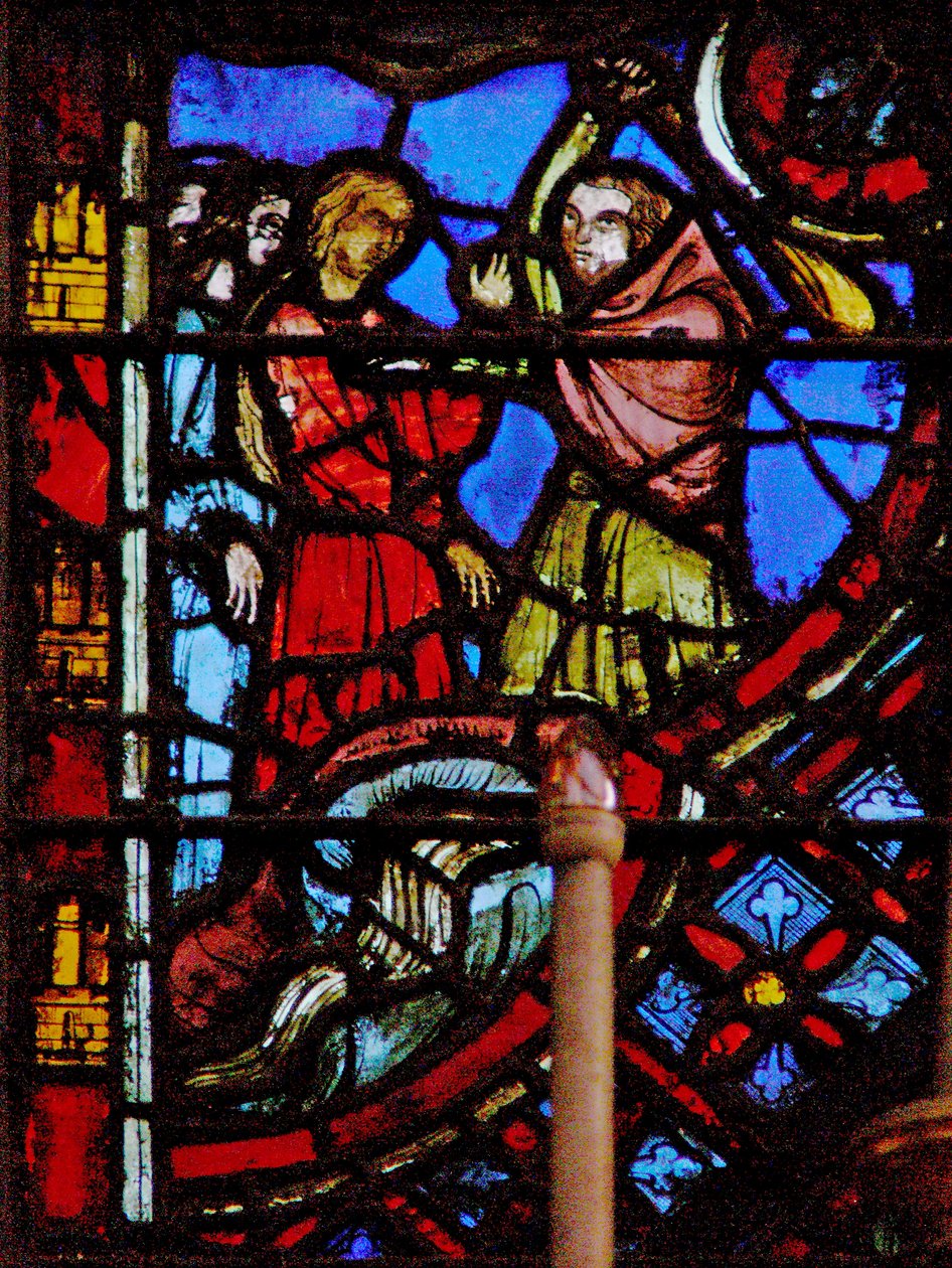 Ventana w2 Las jóvenes son maltratadas por los pastores Éxodo II 17 de French School