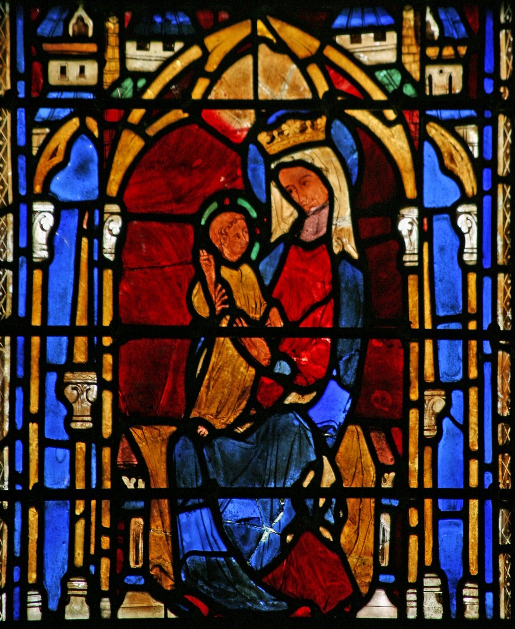 La Virgen y el Niño de French School