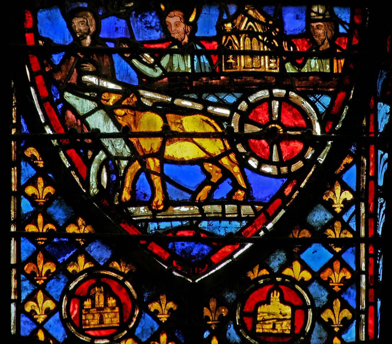 Llevando el arca de la alianza de French School