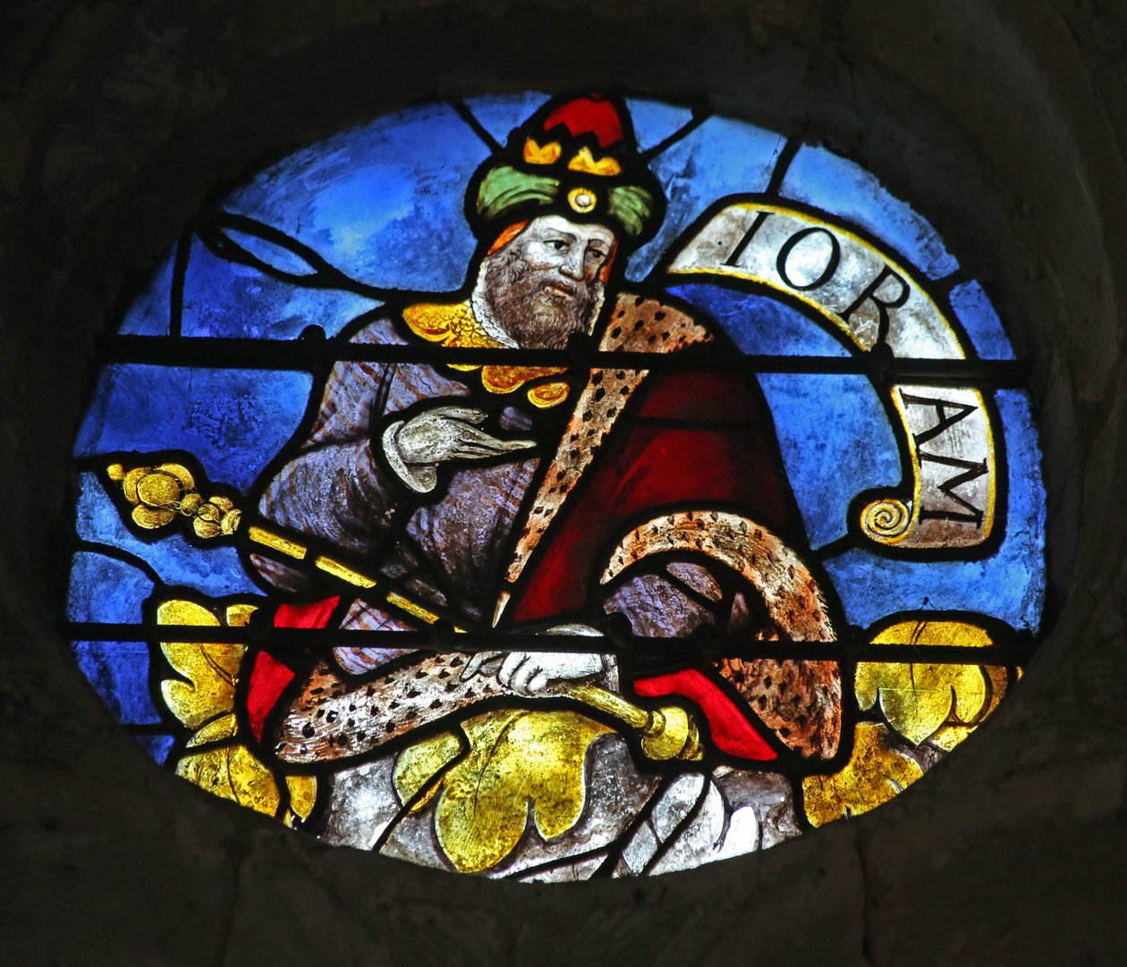 Rey Joram en el Árbol de Jesé de French School
