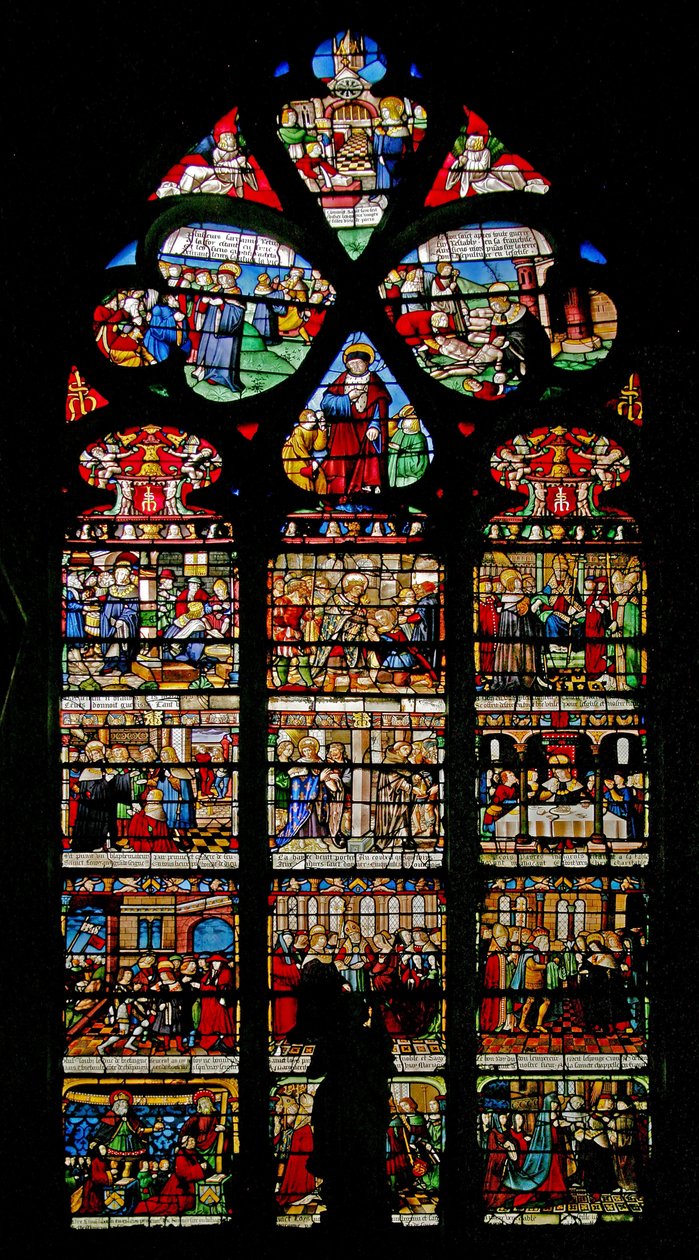 Ventana w3 que representa la ventana de San Luis de French School