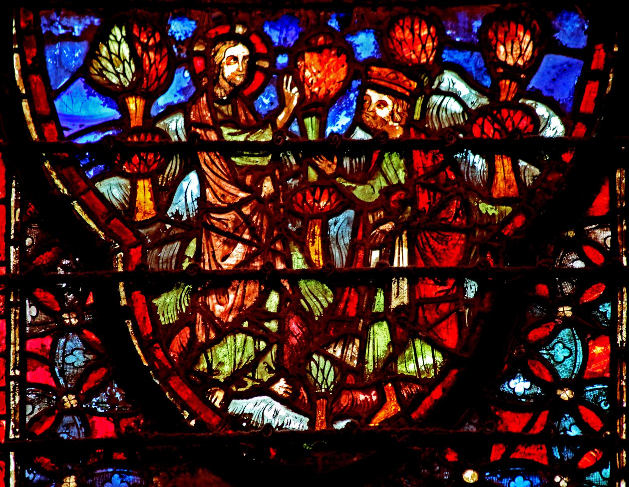 Ventana w4 Dios habla a Josué. Josué I 1-19 de French School