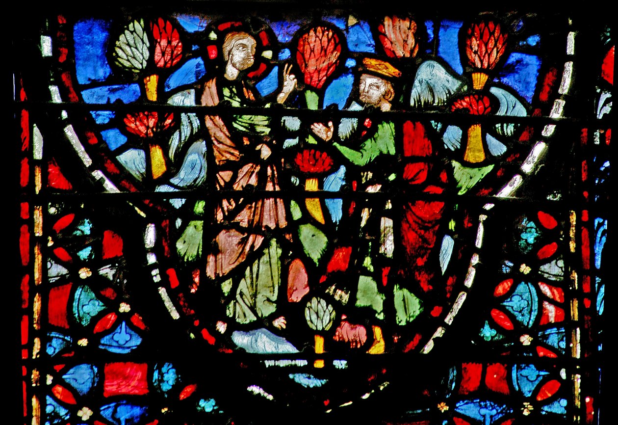 Ventana w4 Dios hablando con Josué de French School