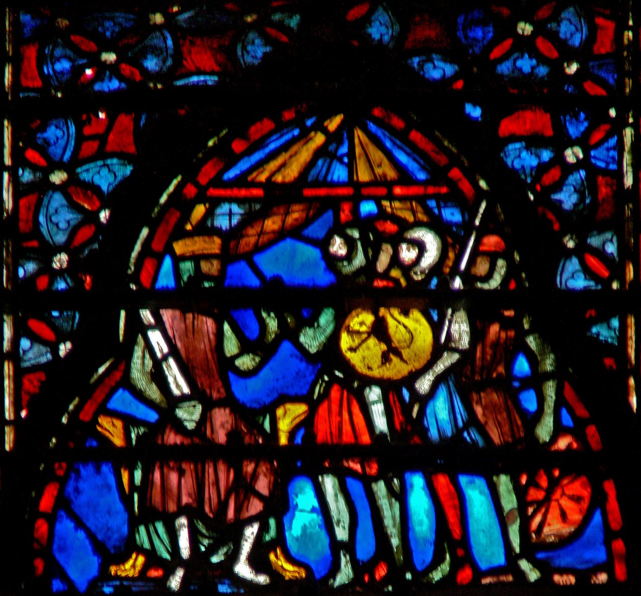 Ventana w4 Josué da órdenes de French School