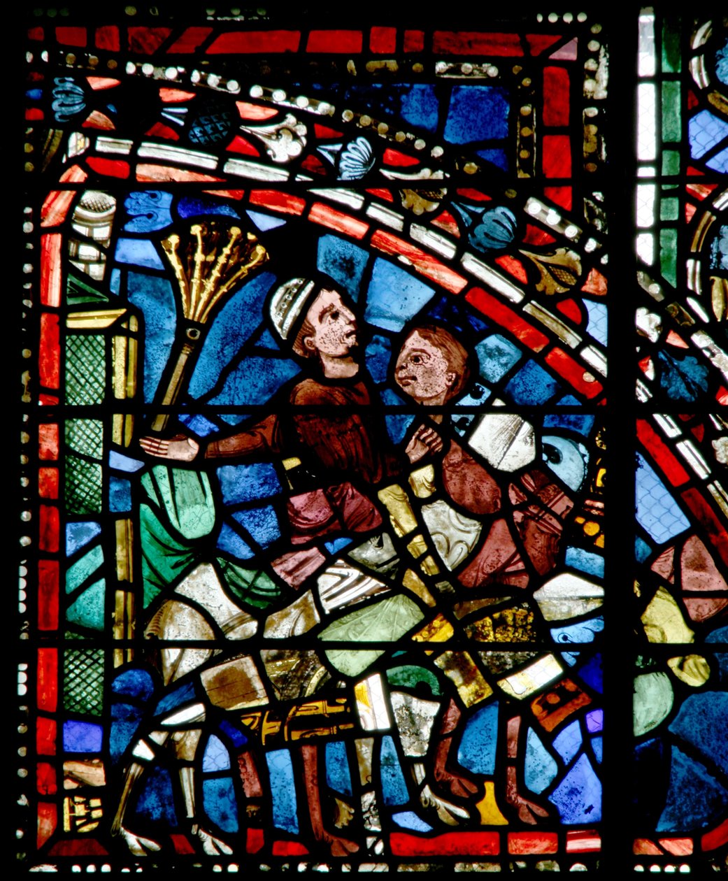 El siervo de Abraham, Eliezer, parte en su misión para encontrar una esposa para Isaac de French School