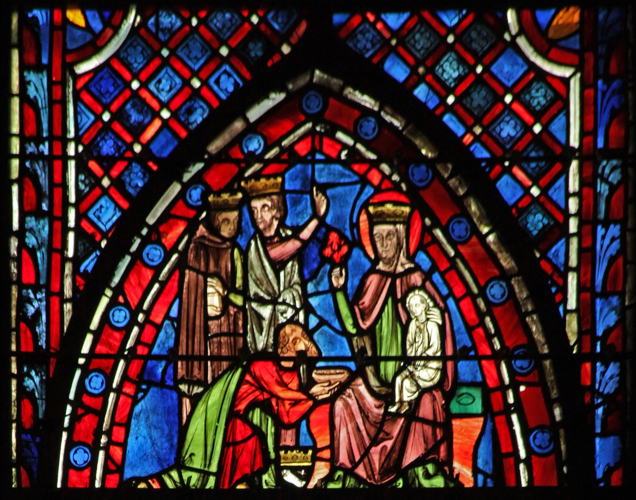 La Adoración de los Magos de French School