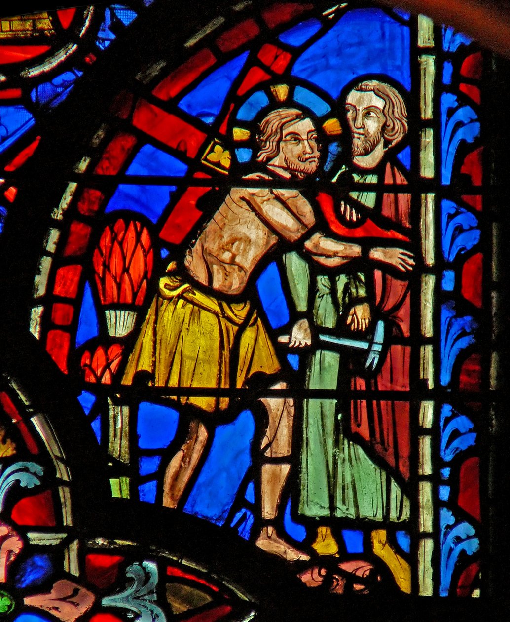 Jesús lleva la Cruz: Vía Crucis de French School