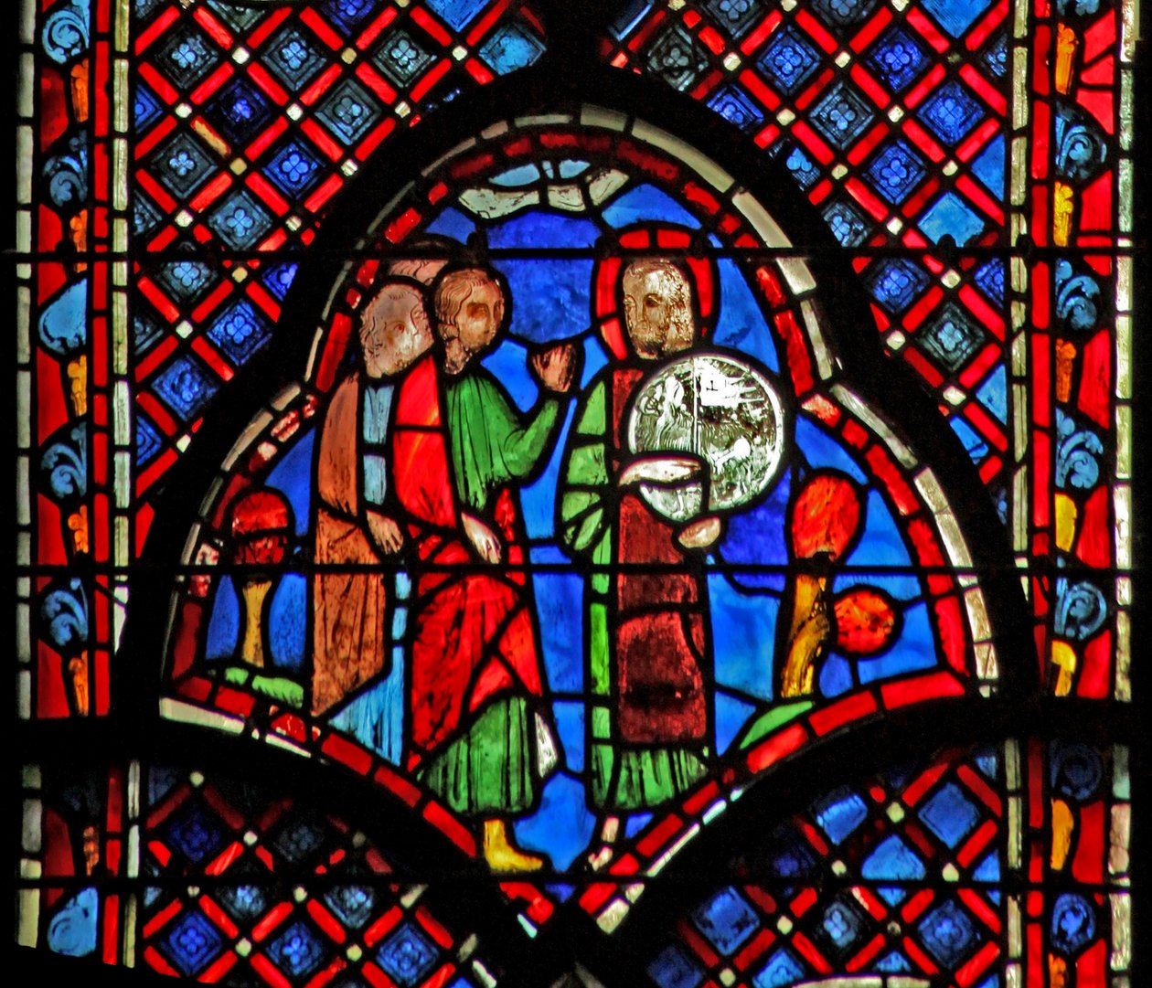 San Juan Bautista: Ecce Agnus Dei de French School