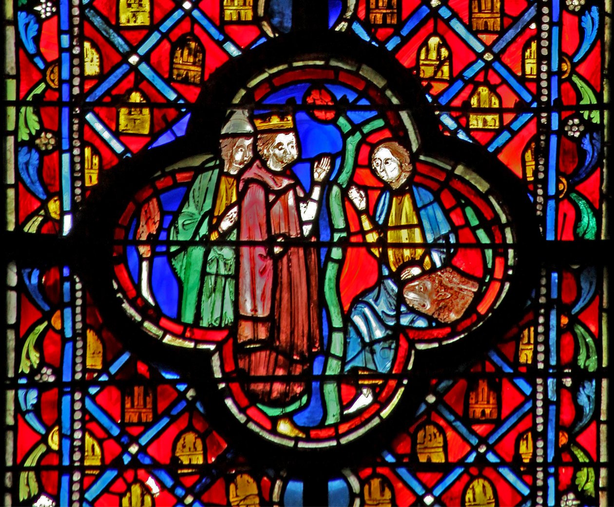 Daniel en el foso de los leones (Dan VI 19) de French School