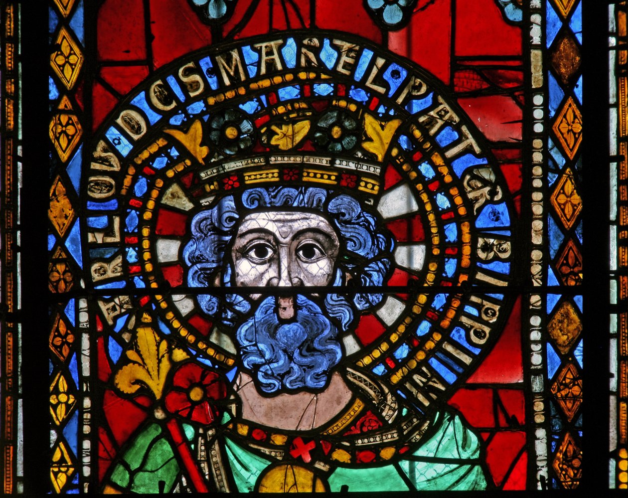 Ventana w9 que representa a Carlos Martel de French School