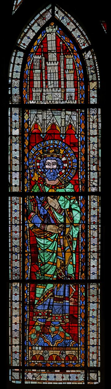 Ventana w9 que representa a Carlos Martel de French School