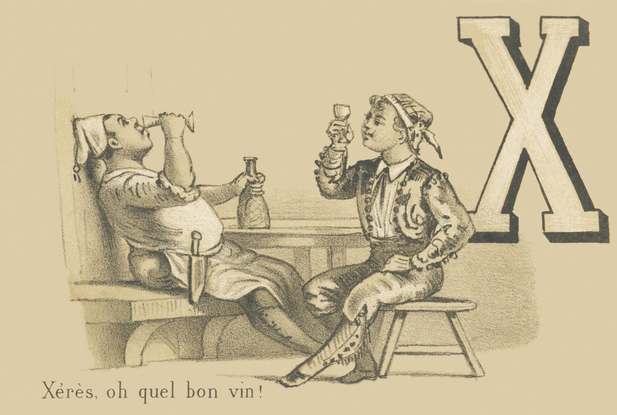 X: Xeres, ¡qué buen vino! de French School
