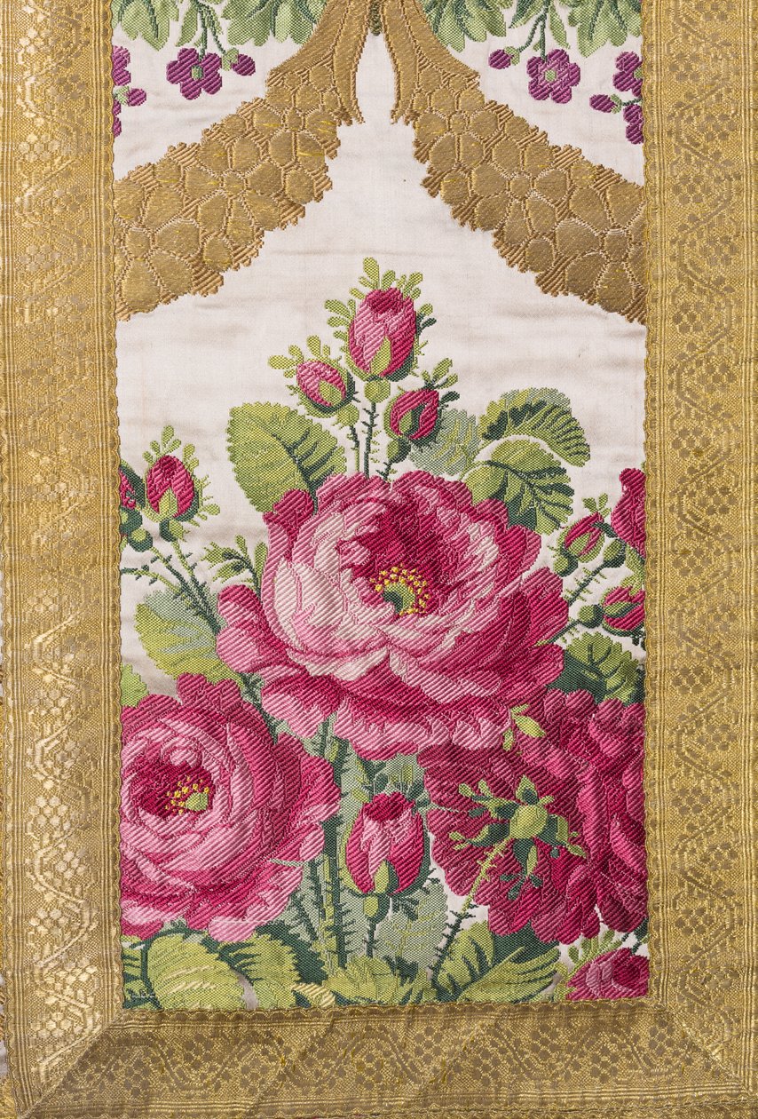 Casulla de un conjunto litúrgico ofrecido por Luis Felipe 1810 de French School