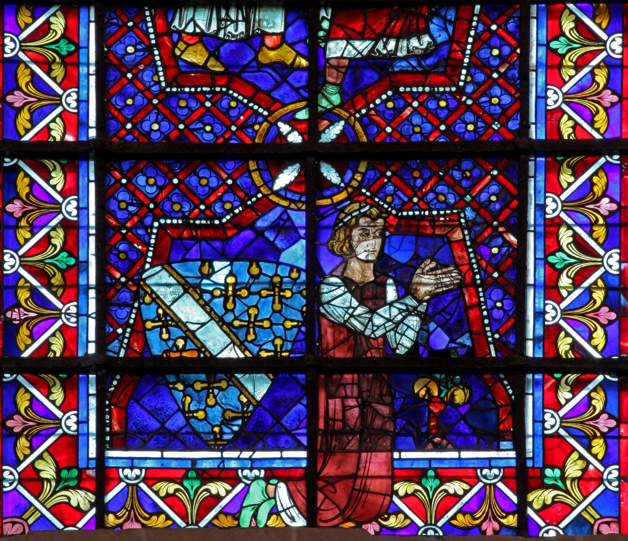 donante - Thibault VI, Conde de Chartres de French School
