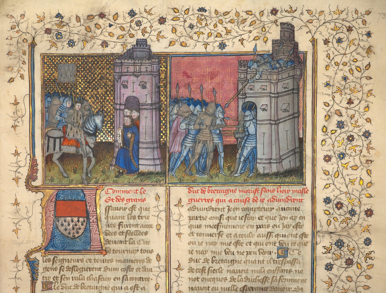 F. 73: Asedio de Brest, de 