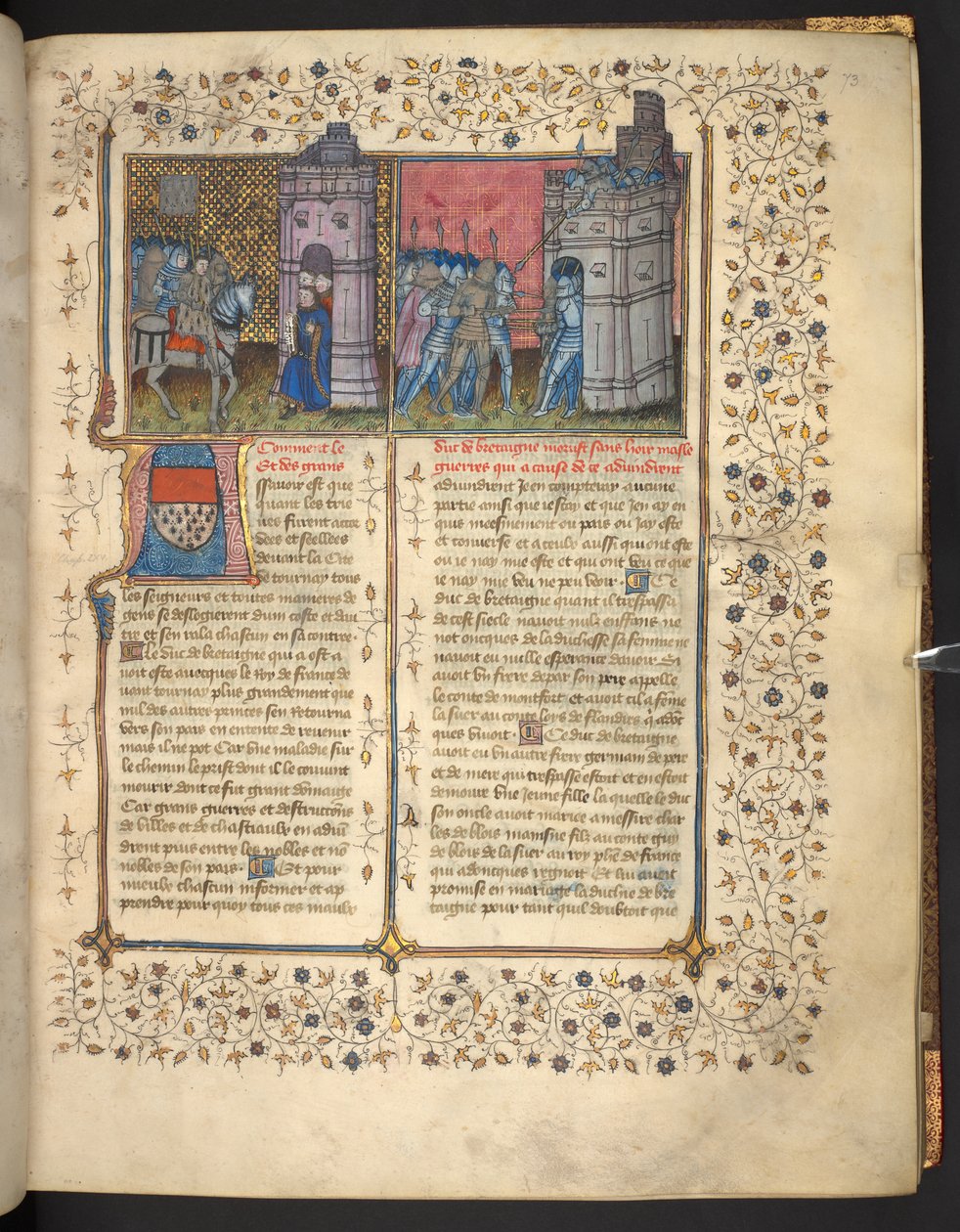 F. 73: Asedio de Brest, de 