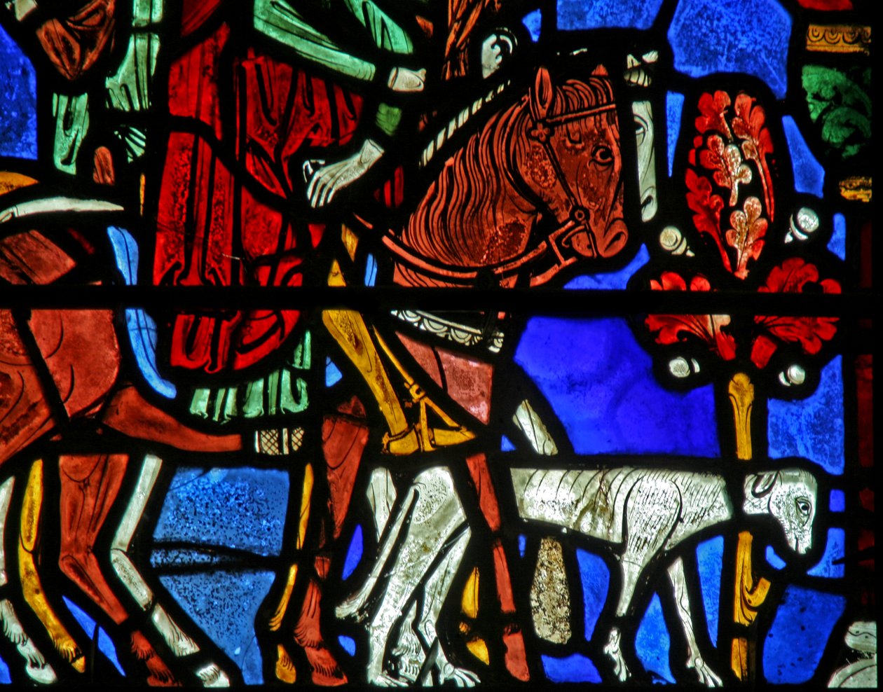 caballo y perro de French School