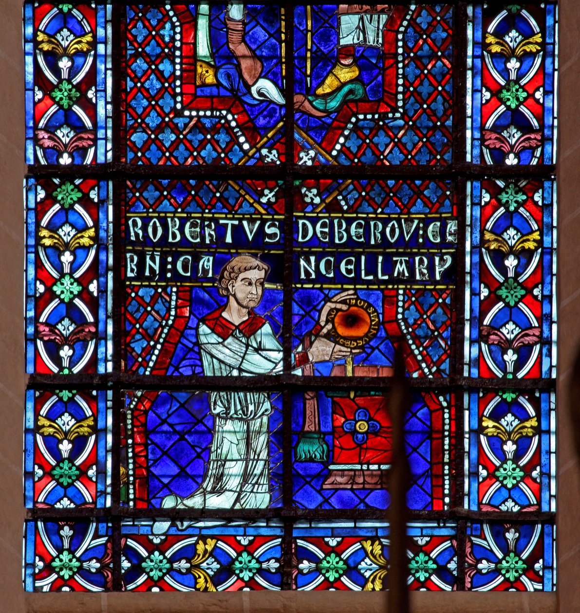 el donante - Robert de Bérou de French School