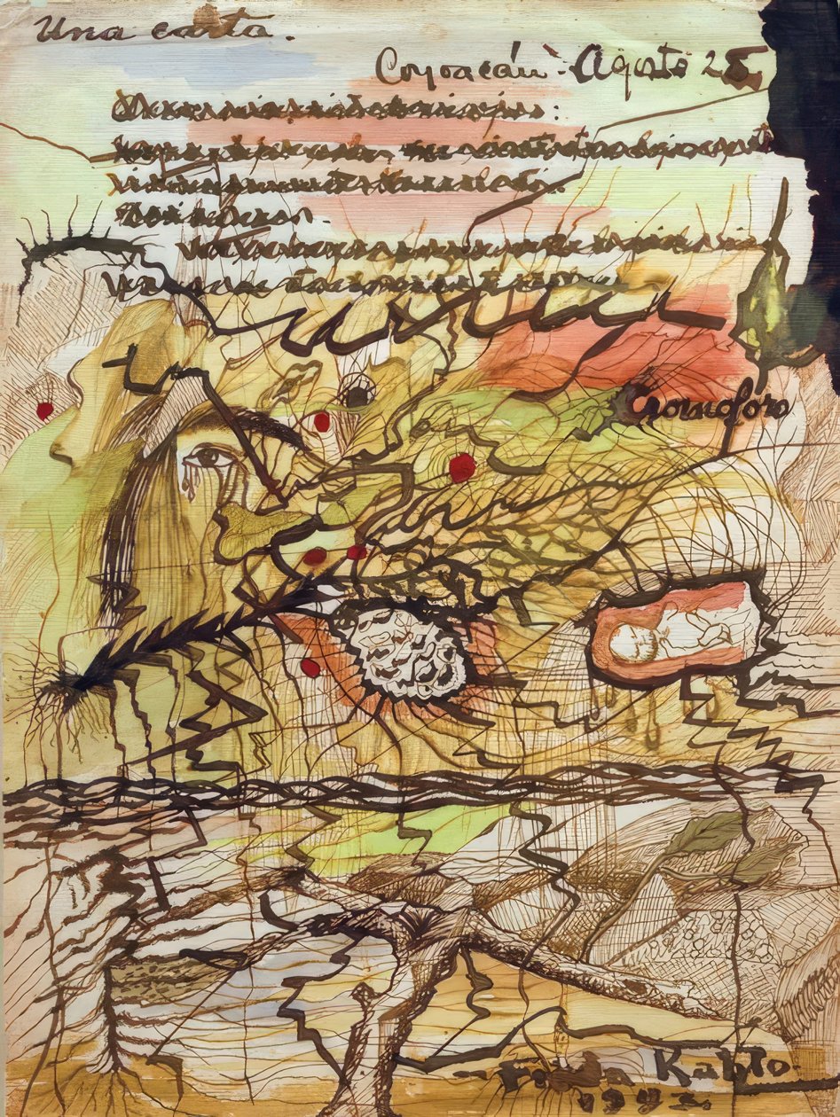 Una carta de Frida Kahlo