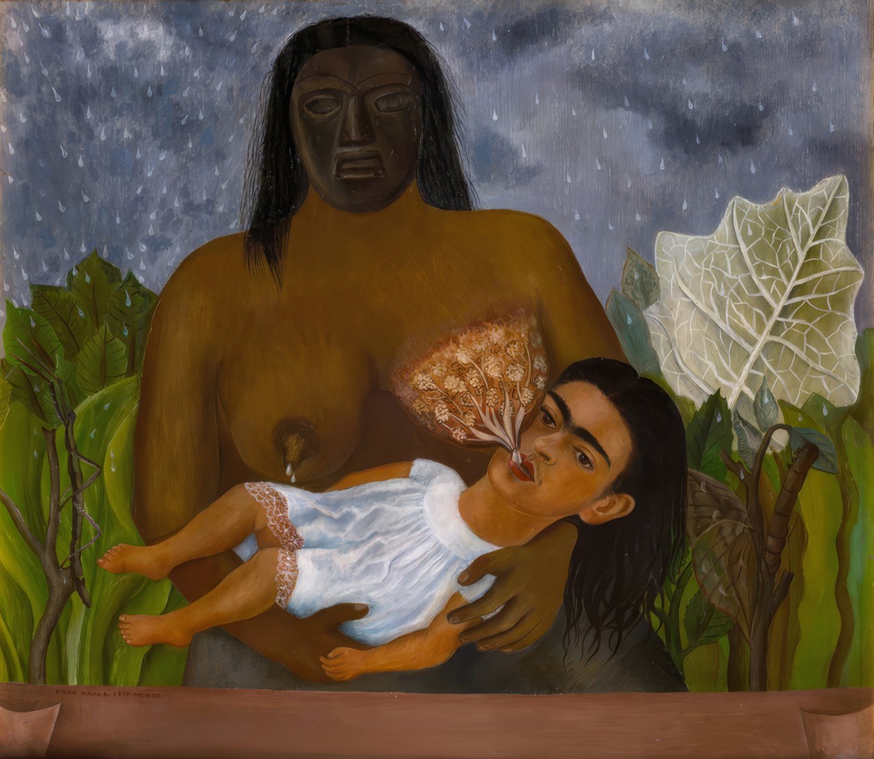 Mi enfermera y yo de Frida Kahlo