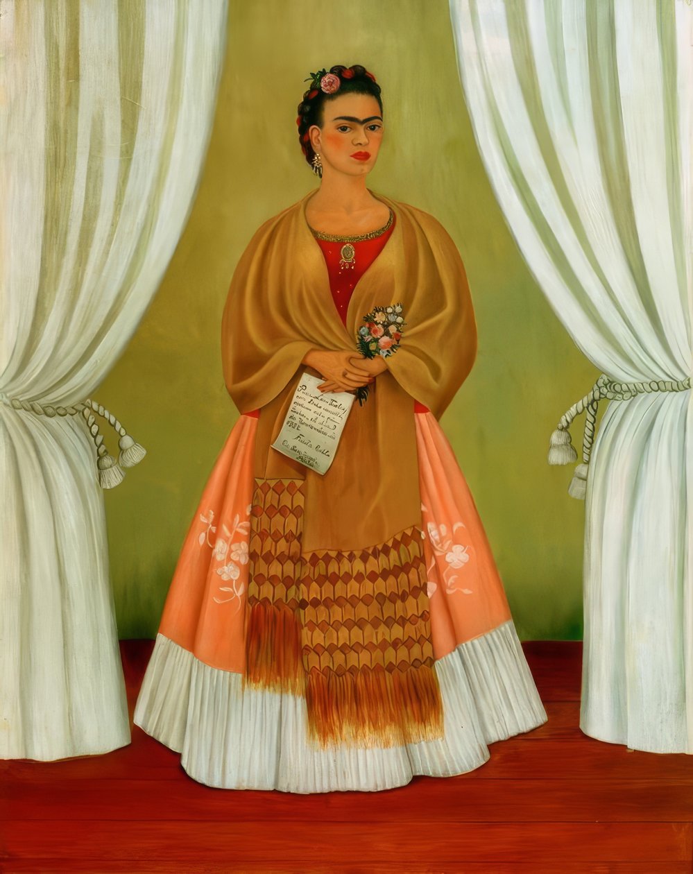 Autorretrato dedicado a León Trotsky de Frida Kahlo