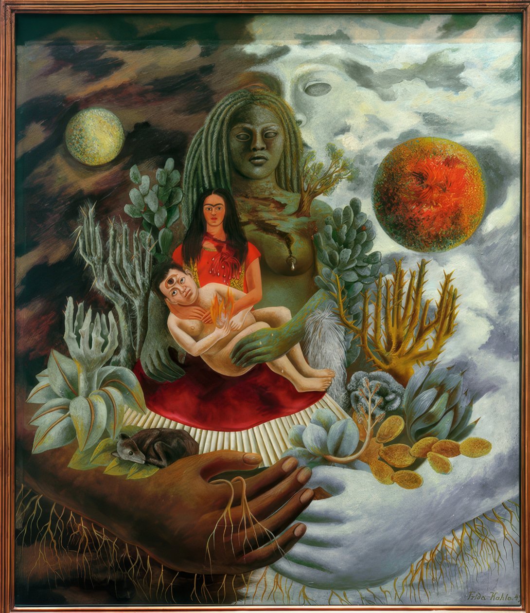El abrazo de amor del Universo de Frida Kahlo