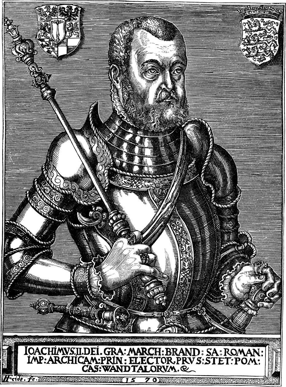 Retrato de Joaquín II Héctor 1505-1571, Elector de Brandeburgo, 1570 de Friderich