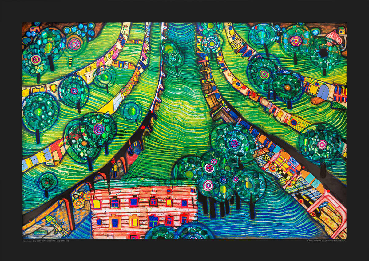 Ciudad verde de Friedensreich Hundertwasser