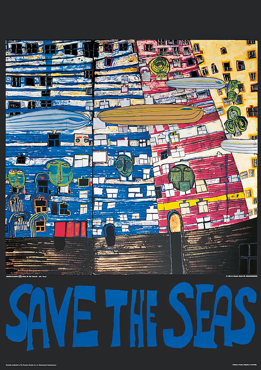 Salvemos los mares de Friedensreich Hundertwasser
