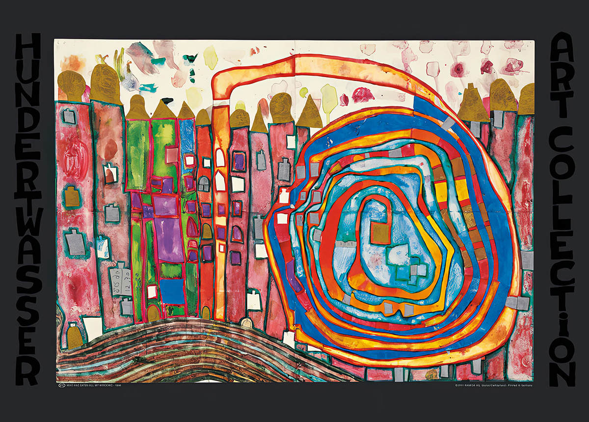 ¿Quién se ha comido todas mis ventanas de Friedensreich Hundertwasser