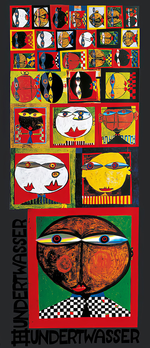 Vivimos en el paraíso de Friedensreich Hundertwasser